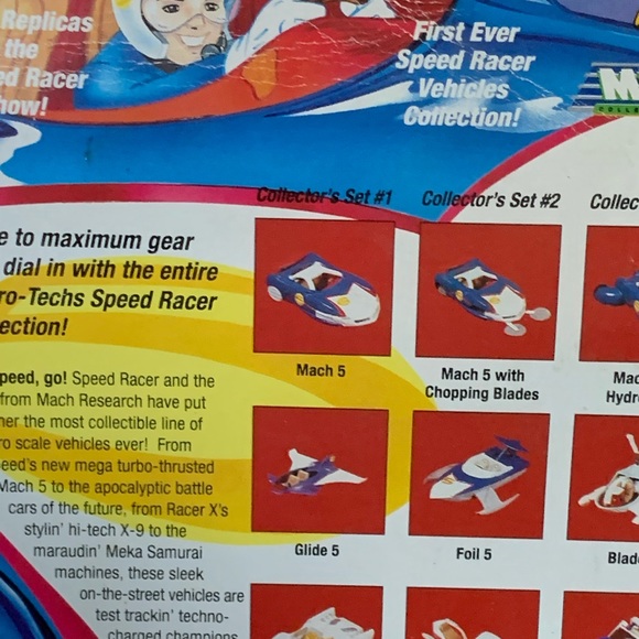 Speed Racer Cartoon Micro Toy Cars- Micro-Techs - Picture 7 of 7